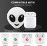 Compatible with AirPods Case Cover with Cleaner Kit, Luminous 3D Alien Case for AirPods 2nd/1st Generation, Cute Funny Anime Soft Silicone Shell P...