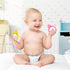 SHARE&CARE BPA Free Silicone Giraffe Baby Teether Toy with Storage Case, for 3 Months Above Infant Sore Gums Pain Relief and Baby Shower, Baby Tee...