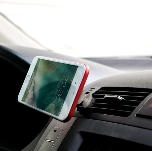Magnetic Phone Mount for Car, 360°Rotatable Phone Holder for Dashboard, Windshield, Air Vent, Universal for iPhone 13/Pro/Pro Max/11, Samsung Gala...