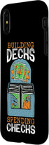 iPhone X/XS Building Decks Spending Checks Card Collector Trading Card Case...
