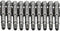 10pcs 50mm Long 1/4 Inch Hex Shank T25 Torx Head Magnetic Screw Driver Bit Set Security Tamper Proof Star 6 Point Screwdriver Kit Tools...