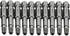10pcs 50mm Long 1/4 Inch Hex Shank T25 Torx Head Magnetic Screw Driver Bit Set Security Tamper Proof Star 6 Point Screwdriver Kit Tools...