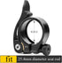 Alloy Bicycle Seat Clamp Quick Release Seat Clamp 28.6mm Bicycle Saddle Clamp for MTB and Road Bike (28.6mm)...
