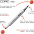 Copic Ciao Marker Set, 6-Colors, Primary...