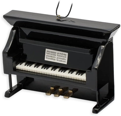 Broadway Gifts 2.8" Black Wood Upright Piano Ornament Decoration...
