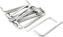 Luomorgo 20 Pcs 3mm/1/8 Inch Allen Wrench, L Shaped Hex Key Wrench, Heavy Duty Steel Hexagon Wrench Tool for Repairing, Installation...