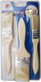 3 Pack - 2", 1.5", 1" Paint Brushes Latex or Oil Based Paints for Indoor or Outdoor...