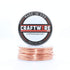Solid Bare Copper Wire Round, Bright, Dead Soft, 68 Feet, 5OZ 18 Gauge (Choose 10 to 30 ga.)...