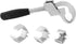 QWORK Adjustable Double-Ended Wrench, Heavy-Duty Multifunctional Bathroom Pipe Wrench, Adjustable to 80mm, for Faucet Sink Water Plumbing Repair...
