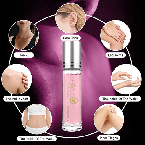 2Pcs Lunex Phero Perfume, Phero Perfume Long-lasting and Addictive Personal Roll-on Perfume, Portable Perfume Female...