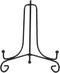 Display Stand, 1 pcs 4" - 12" Iron Easel Classic Display Stand Plate Holder Stand Bowl Plate Photo Holder Stand for Displaying Picture Frames, Dec...