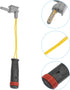 ACROPIX Front and 2 Rear Brake Pad Wear Sensor Lead Replacement Fit for Mercedes-Benz C230 - Pack of 2 Black Gold Tone...