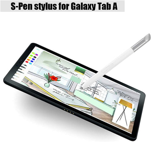 capacitive Stylus Pen,A+ Touch Stylus for Galaxy Note 10.1 N8000 N8020 N8010 Tablet White Basics Capacitive Stylus Pen for Touchscreen Devices......