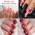 Halloween Nail Art Stickers Blood Nail Decals, 6 Sheets 3D Self Adhesive Halloween Nail Art Supplies Sticker Blood Scar Clown Eye Halloween Nail D...