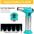 TBTEEK Butane Torch T901, Kitchen Torch Cooking Torch with Safety Lock & Adjustable Flame for Cooking, BBQ, Baking, Brulee, Creme, DIY Soldering(B...