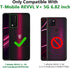 Case for T-Mobile REVVL V+ 5G Case with Screen Protector Kickstand Holder Built-in Magnetic Car Mount Shockproof Camera Protective Case for T-Mobi...