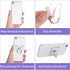 3PCS Phone Ring Grip, Cute Butterfly Phone Ring Stand Phone Hand Grip Holder 360°Rotation Finger Kickstand with Metal Knob Loop for All Smartphone...