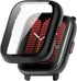 Screen Protector Compatible with Amazfit Active Cases Smartwatch Case Scratched Full Cover Screen Protectors Intended for Amazfit Active (A2211) (...