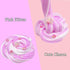 15 Pack Dual Color Slime Toy - Butter Slime with Cake Charms Included,Super Soft & Non-Sticky,Educational Stress Relief Toy,Birthday Gifts for Gir...