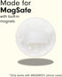 Sonix Magnetic Phone Grip, Removable Silicone Ring Loop Holder | Compatible with MagSafe | White Pearl Tort...