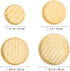 Luxshiny 4pcs Bamboo Weaving Basket Bamboo Woven Tray Mini Woven Bread Display Traybamboo Woven Storage Plate Drying Bamboo Basket for Drawing Cra...