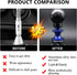 Billet Aluminum Reverse Lockout Shift Knob Lever Gear knob Aluminum Alloy Gear Shift Knob Reverse Lockout Lever Lifter Up for Subaru BRZ Toyota FT...
