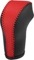 Gear Shifting Knob Cover Automatic Transmission Lever Trim for Porsche Cayenne 2011-2018 Faux Leather Black Red...