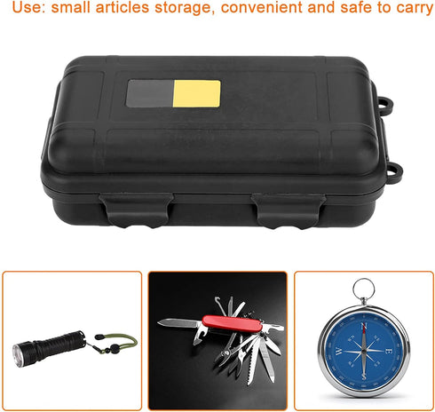 1Pcs Survival Storage Box, Waterproof Dry Box Protective Case, Underground Storage Container, Survival Gear Sealed Boxes for EDC Tools, Phone, Key...