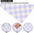 Pastel Purple Checkered Mouse Pad, Cute Boho Mousepad for Home Office, Anti-Slip Rubber Mice pad for Computer & Laptop, 9.5x7.9 inch, Pink Pattern...