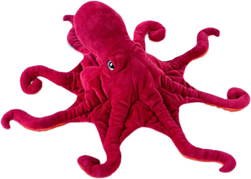 Cute Octopus Plush Toy - Super Lovely Red Soft Real Life Octopus Giant Realistic Stuffed Animal Toys, Deep Sea Creeping Animal Octopuses Plush Toy...