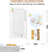2 Pieces Adorable Elephant Crib Sheet for Boys Girls: Soft Baby Bedding Fitted Sheet for Neutral Nursery - Newborn Gifts Standard Crib Sheets with...