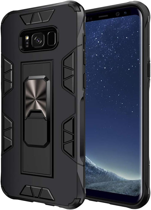 for Samsung Galaxy S8 Plus Case Samsung Galaxy S8+ Case Military Grade Built-in Kickstand Case Holder Armor Heavy Duty Shockproof Cover Protective...