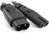 cablecc IEC 60320 C8 Plug to C7 Receptacle Male to Female Extension Power Supply Main Adapter Cable 30cm...
