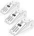 Door Stop Alarm, Door Stopper with 120DB Security Alarm, Floor Wedge Doorstop for Travel Apartment Home House (Pack of 3)...