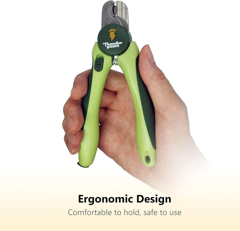 Professional-Grade Nail Clippers for Dogs Nail Trimmer for Dogs with Safety Guard and Nail File - Nail Clippers for Large Dogs - Dog Nail Clipper&...