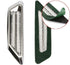 TuTuYa Car Side Mesh Vent, Universal Car Air Flow Chrome Fender Side Vent Decor Sticker Accessories,1 Pair...