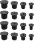 Solid Dowel and Tenon Center Transfer Plugs,32PCS Dowel Pin Centers Drilling Hole Tool Set with Sharp Point for Woodworking Tools(4 Sizes of 1/4" ...
