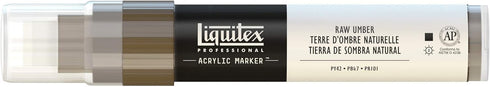 Liquitex Professional Wide Paint Marker, Raw Umber...