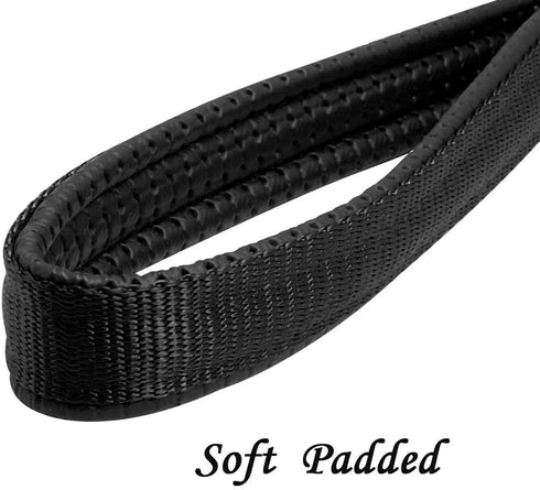 Beirui Premium 6 Foot Chain Heavy Duty Dog Leash - Soft Padded Handle Lead - Perfect Basic Leashes for Large & Medium Size Pets Walking,Traffic Tr...