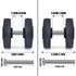 Luggage Suitcase Replacement Wheels Luggage Replacement Wheels Diameter 1 7/8 inch Wear-Resistant Mute Suitcase Rubber Swivel Caster Wheels Repair...