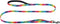 Dog Leash Printing Durable Dogs and Cats Leash with Two Control Handle for Small Dogs Medium Dogs and Large Dogs (M(Length 56"/Width 4/5", Color A...