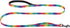 Dog Leash Printing Durable Dogs and Cats Leash with Two Control Handle for Small Dogs Medium Dogs and Large Dogs (M(Length 56"/Width 4/5", Color A...