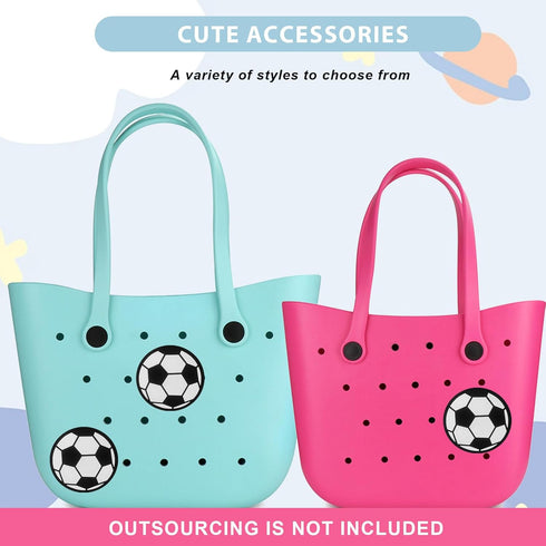 Rubber Beach Bag Accessories-PVC Rubber decoration-for EVA Purse Bogg Inserts Y064figure 29...