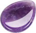 CrystalTears Amethyst Crystal Worry Stone Thumble Polished Healing Crystals Pocket Palm Stone Thumb Worry Stones for Anxiety Stress Relief Crystal...