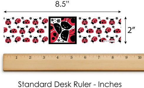 Big Dot of Happiness Happy Little Ladybug - Baby Shower or Birthday Party Water Bottle Sticker Labels - Set of 20...
