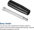 uxcell Revolving Handle Grip, 1Pcs M10x100mm(DxL) Threaded Handwheel Screw Knobs Crank Handle for Industry Lathe Milling Machine...