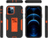 Designed for iPhone 12/12 Pro Case with Stand, Drop Protection work with Magnetic Car Mount, Dustproof light waterproof,Hybrid Hard PC Kickstand C...