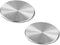 2-Pack Replacement Mount Metal Plates D.Sking Car Phone Holder 3M Adhesive CD Metal Plates for Car Mount Car Kits (Silver)......