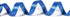 Blue Polyester Ribbon 5/8 Inch, 50 Yards, Single-Sided Shiny, Perfect for DIY Crafts, Wedding Decoration, Gift Wrapping and Flower Art...