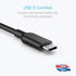 Anker Powerline II USB-C to USB 3.1 Cable 3 feet Male Black—USB Cables (3 feet, USB C, USB A, 3.1 (3.1 Gen 2), 10000 Mbps, Black)......